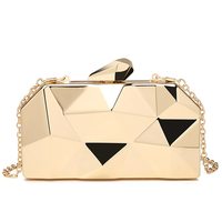Metallic Clutch Bag - Thumbnail 1