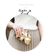 Metallic Clutch Bag - Thumbnail 2