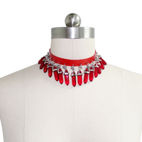 Winnie Choker ( Red ) - Thumbnail 1