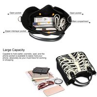 Black Gothic Skeleton Handbag - Thumbnail 2