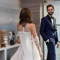 See Though Sexy Wedding Dresses Tulle Modern Illusion Bodice Bridal Wedding Gowns Beach Vestido De Noiva  - Thumbnail 3