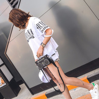 Retro Radio Box Style Handbag Shoulder Bag - Thumbnail 3