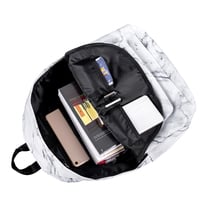  MARBLE BACKPACK IN WHITE - Thumbnail 2