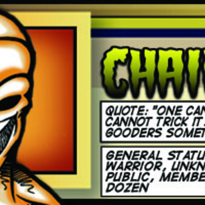 Chainman (villain), step#2 : pick one ally/nemesis