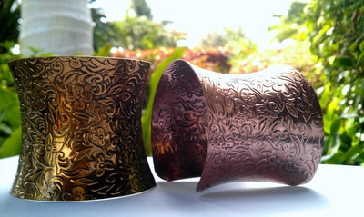 Antique Floral Cuff