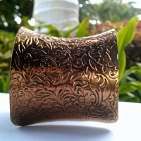 Antique Floral Cuff - Thumbnail 1