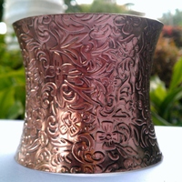 Antique Floral Cuff - Thumbnail 2