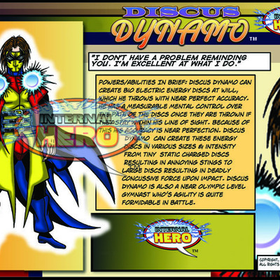 Discus dynamo (hero), step#2 : pick one ally/nemesis   