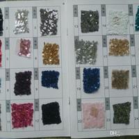 V Neck Sequins Long Prom Dresses A Line Floor Length Formal Party Evening Gowns - Thumbnail 1