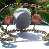 Indian Cuff w/ Stone (available in three stones) - Thumbnail 3