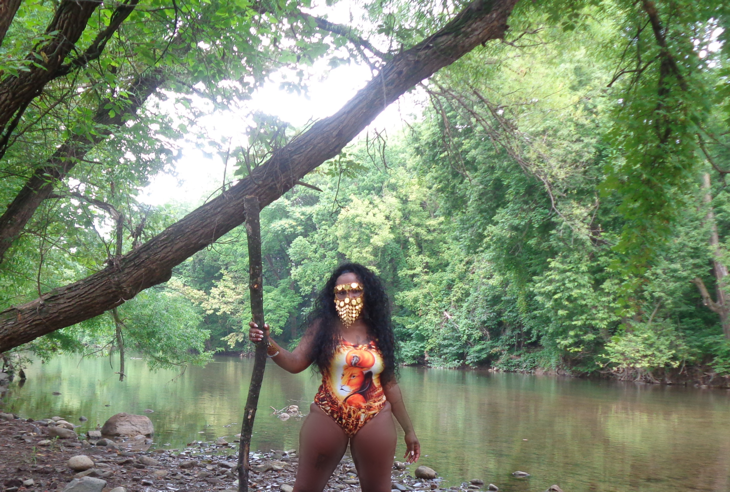 Image of Sekhmet Swimming Suit Brown