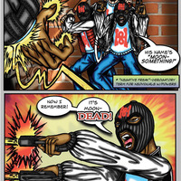 Inked Comic Book Action Page In Full Color, Step#4 Choose Art Order(s) - Thumbnail 2
