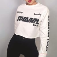 STADIUM TOUR Printed Long Sleeve Top - Thumbnail 4