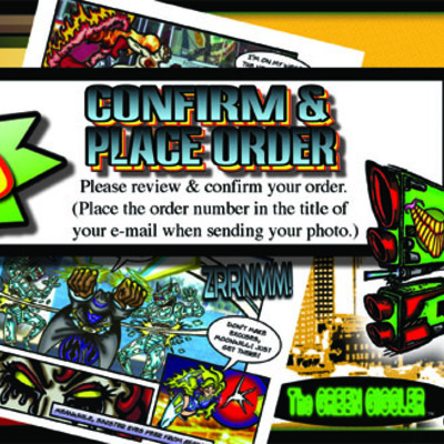 Steps# 9 & 10:yes, i'll e-mail photo after placing my art order