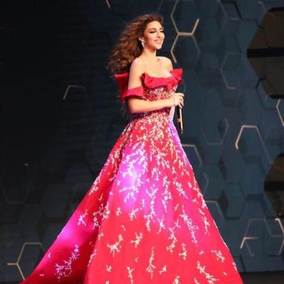 Red prom dresses sexy off the shoulder evening gowns a line white appliques a line party dress arabic women formal wear - Thumbnail 5