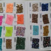  Sparkly Gold Sequin Square Modest Cheap Evening Prom Dresses - Thumbnail 2