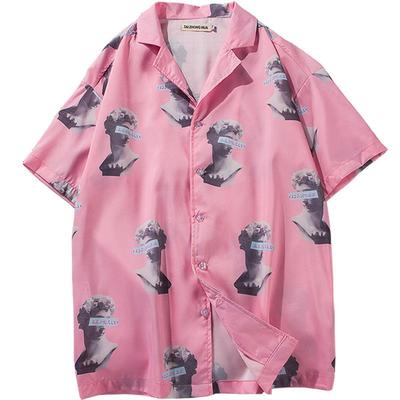 Vaporwave statue blouse