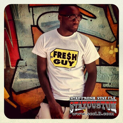 Fresh guy tee (white/yellow/black)