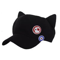 Harajuku cute cat ear baseball cap - Thumbnail 3