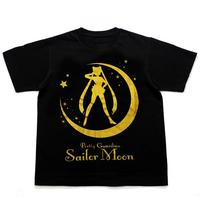 Sailor Moon Printed Black Tee - Thumbnail 1