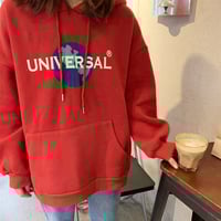 UNIVERSAL Printed Hoodie Sweatshirt - Thumbnail 3