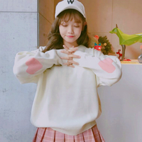 Sweet Heart Knit Sweater - Thumbnail 2