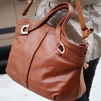 Genuine Leather Hobo - Thumbnail 2