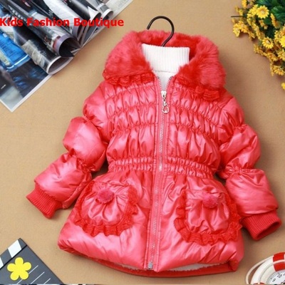 Girls beautiful coral jacket