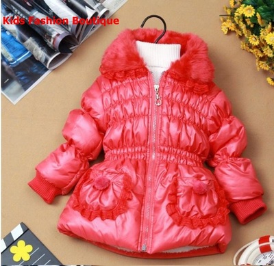 Girls beautiful coral jacket