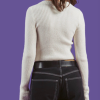 AESTHETICS KNITTED TOP - Thumbnail 1