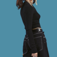 AESTHETICS KNITTED TOP - Thumbnail 3