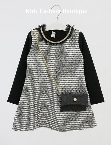 Girls Dress with Purse