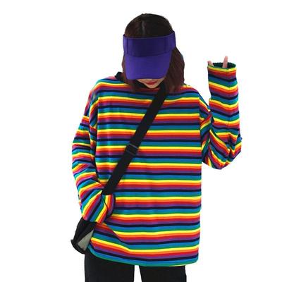Rainbow long sleeve top