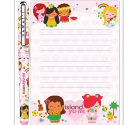 "island yumi" stationery set! - Thumbnail 4