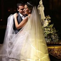 Luxury Beaded Bridal Dresses A-line Tank Long Satin Wedding Gowns Elegant Women Marriage Dress  - Thumbnail 3