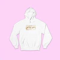 MICHELANGELO HEAVEN AND HELL HOODIE IN WHITE - Thumbnail 1