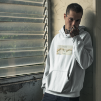 MICHELANGELO HEAVEN AND HELL HOODIE IN WHITE - Thumbnail 3