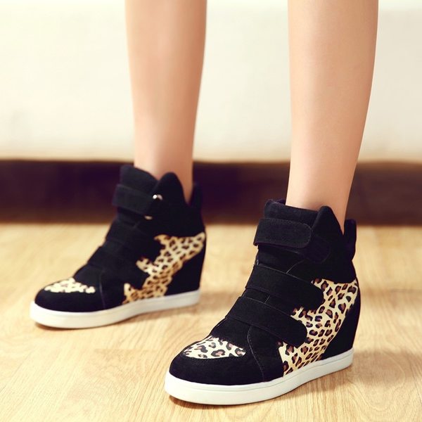 Casual Suede Platform Sneakers Shoes