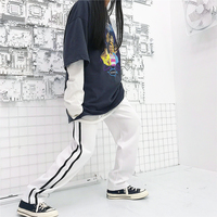 Free Shipping-RETRO DOUBLE LINED PANTS - Thumbnail 2