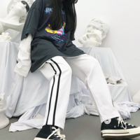 Free Shipping-RETRO DOUBLE LINED PANTS - Thumbnail 4