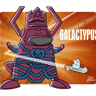 I, platypus: galactypus large print