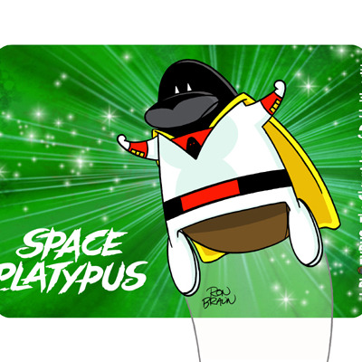 I, platypus: space platypus large print