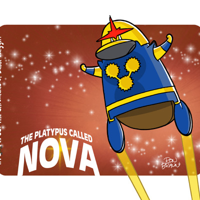I, platypus: the platypus called nova large print