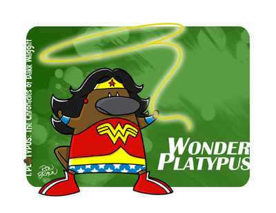 I, Platypus: Wonder Platypus Large Print