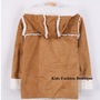Boys Caramel Jacket with Hood-1