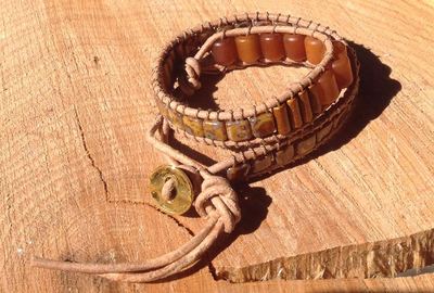 The "Fall Line" Double Wrap Bracelet