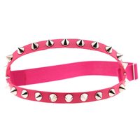 Studded Rivet Adjustable PU Leather Harajuku Garter Belt Suspender - Thumbnail 3