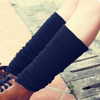 Warm Over The Knee Long Cotton Stockings Socks - Thumbnail 4