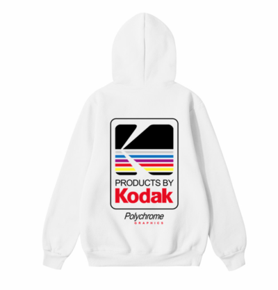 Free Shipping-KODAK POLYCHROME HOODIE