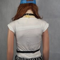 Punk Gothic Body Belt Harness Straps Bra - Thumbnail 2